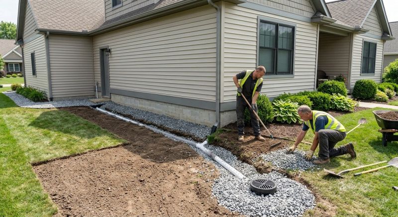 French Drain Installation Service